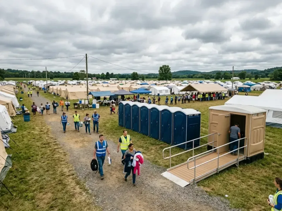 disaster-relief-camp-restrooms-010 — frequently asked questions, Dumpster & Portable Bathrooms Rental in Spring Lake Park, MN